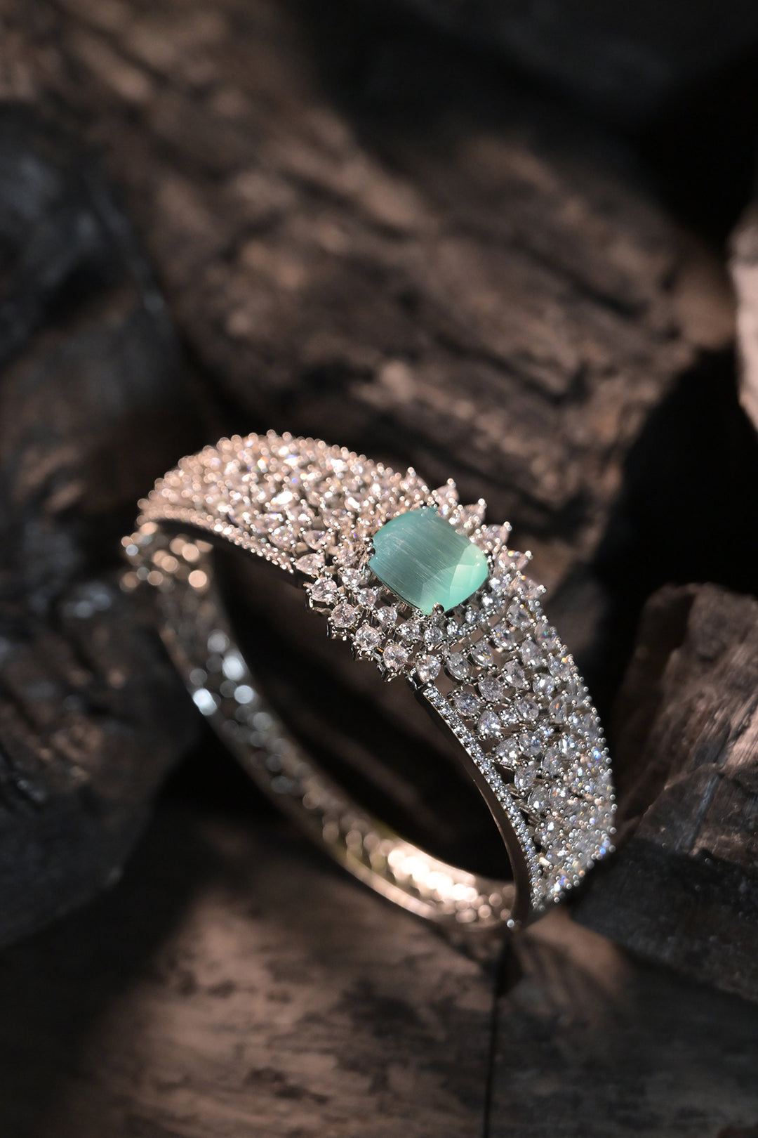 Lalita Mint Cocktail CZ Diamond  Bracelet