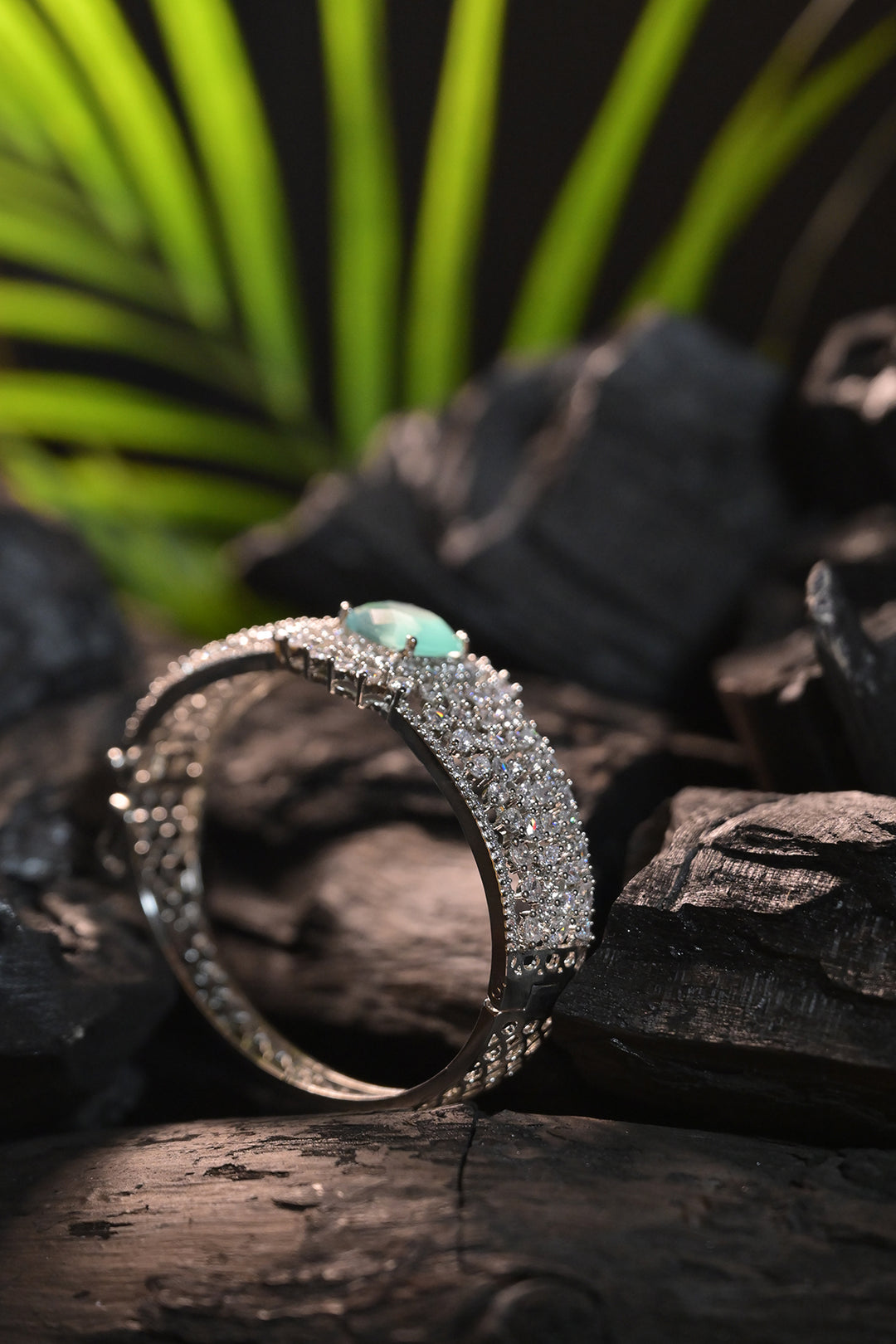 Lalita Mint Cocktail CZ Diamond  Bracelet