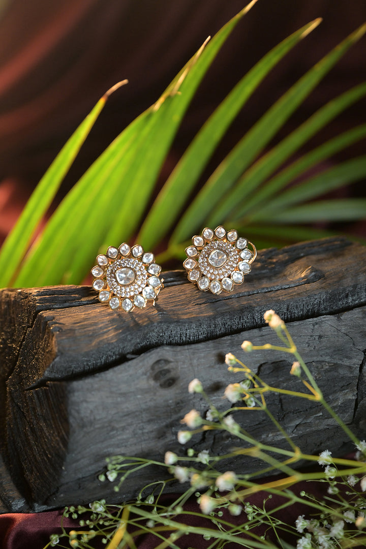 Devi Kundan Stud Earrings