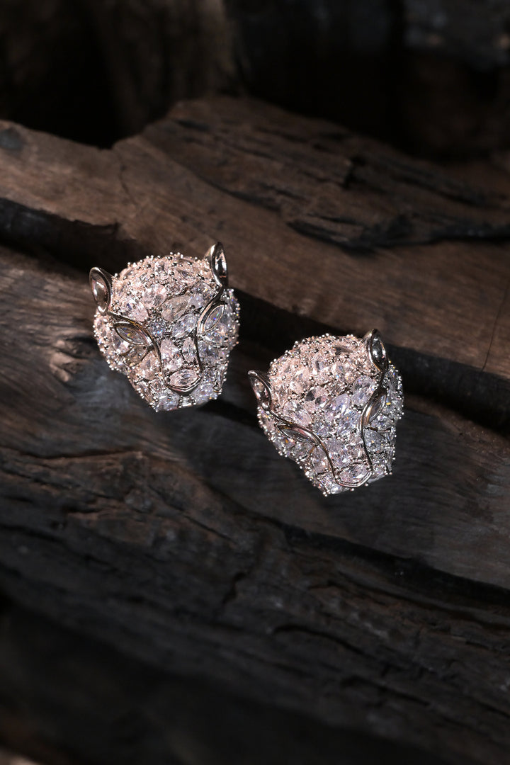 Leonis Diamond Stud Earrings