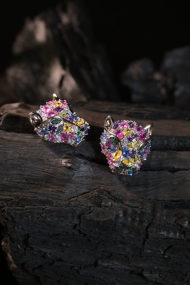 Leonis Diamond Stud Earrings