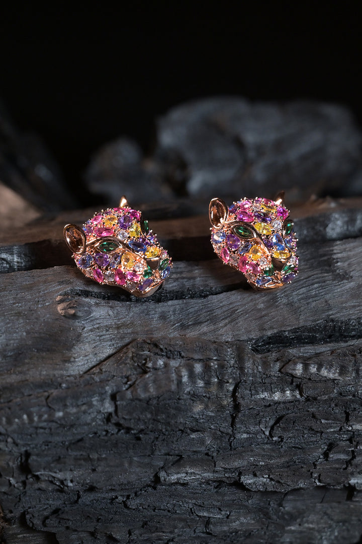 Leonis Diamond Stud Earrings