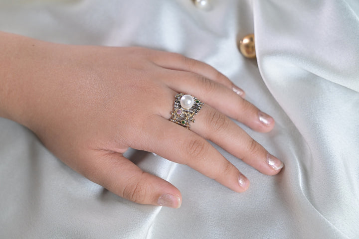 Nyx Crisscross Western Casual Ring