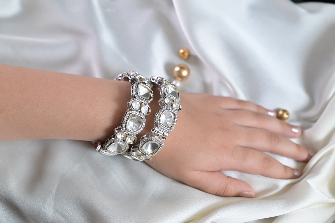 Shahana Wedding Polki Diamond Bangles