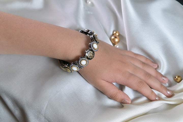 Zarina Multicolored Polki Meenakari Bangles