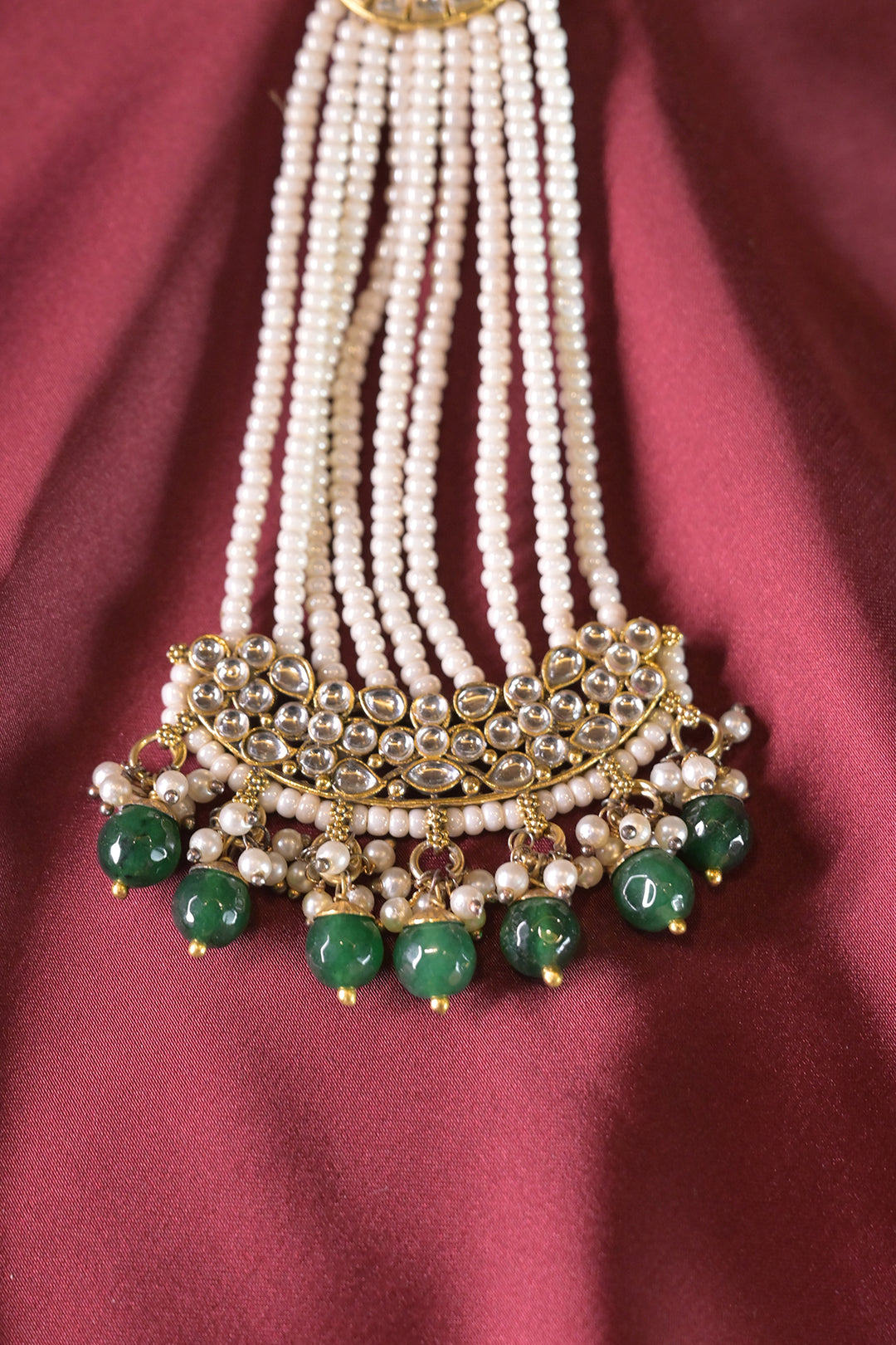 Hyderabadi Emerald Green Charm