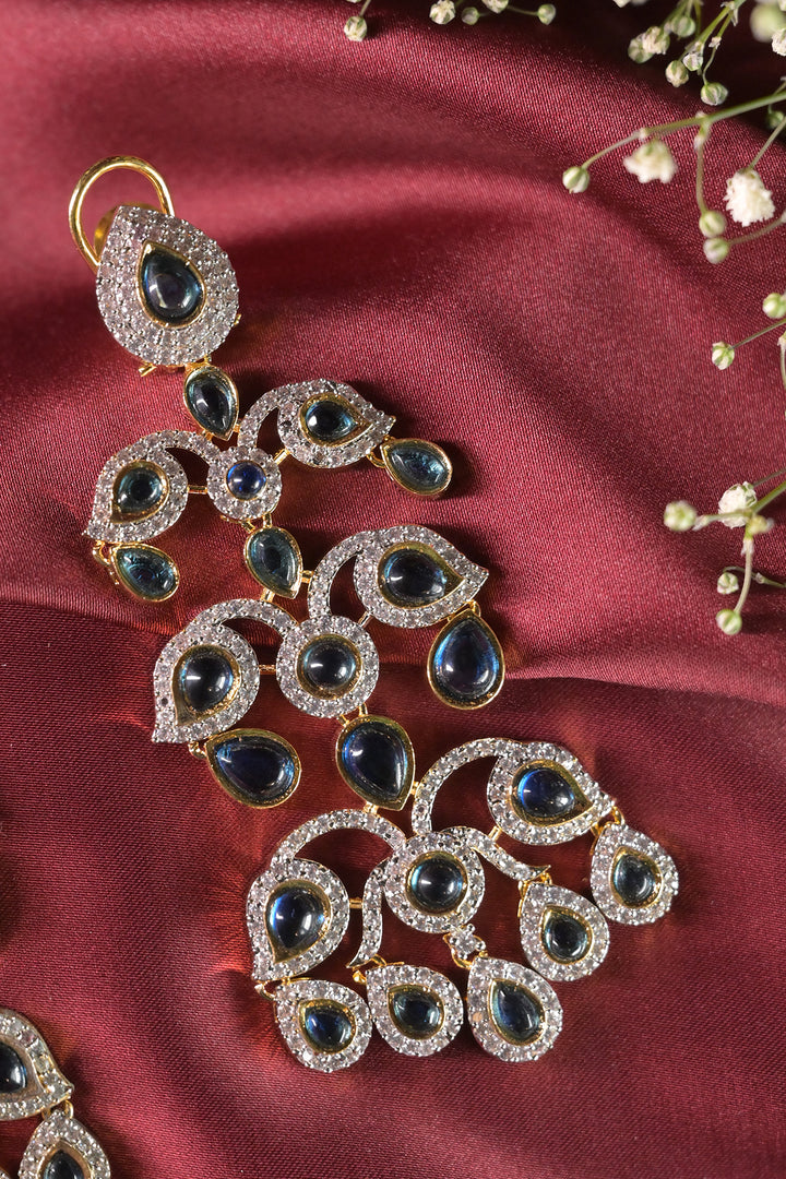 Yogini Diamond Chandelier Earrings