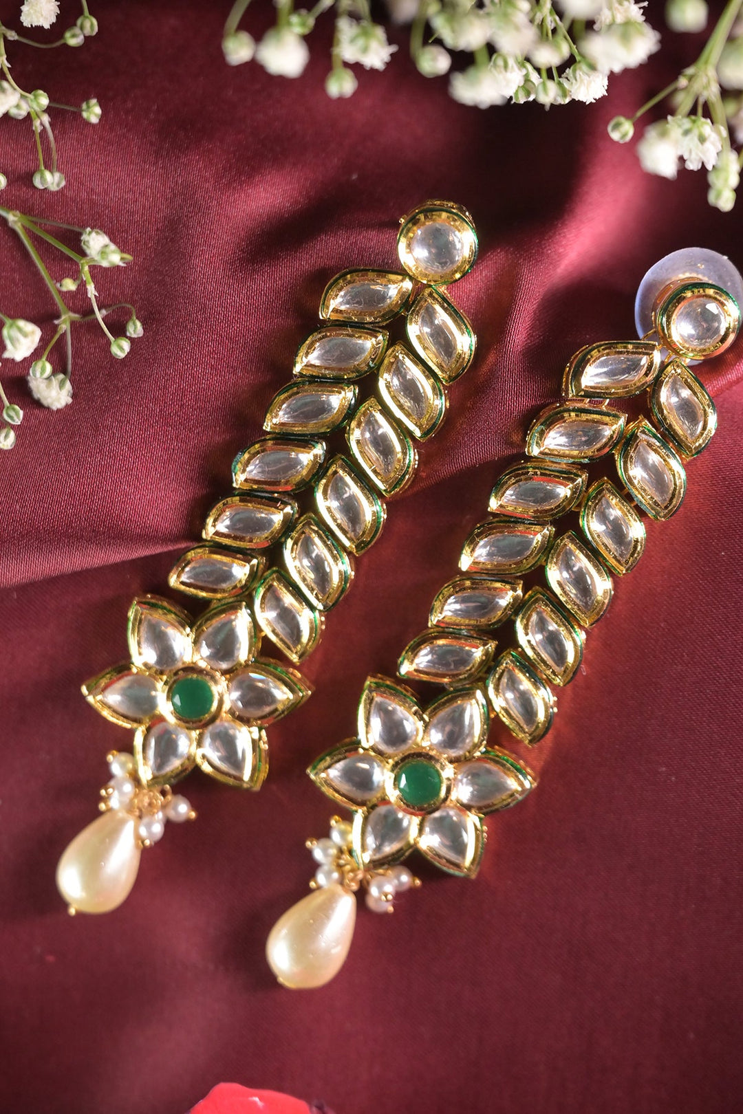 Kumud Polki Dangler Earrings