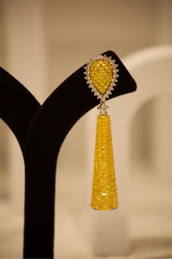 Pretty Teardrop Long Dangler Earrings