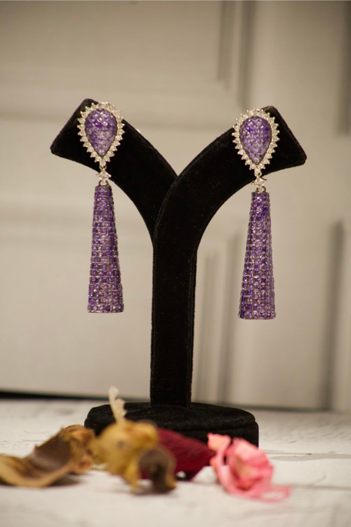 Pretty Teardrop Long Dangler Earrings