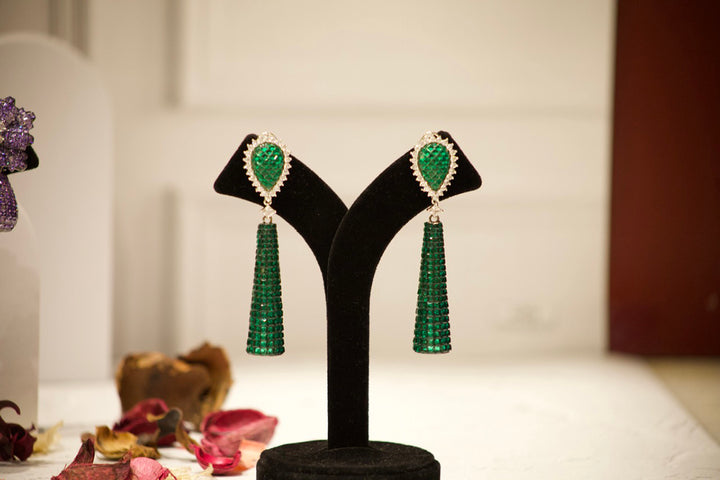 Pretty Teardrop Long Dangler Earrings