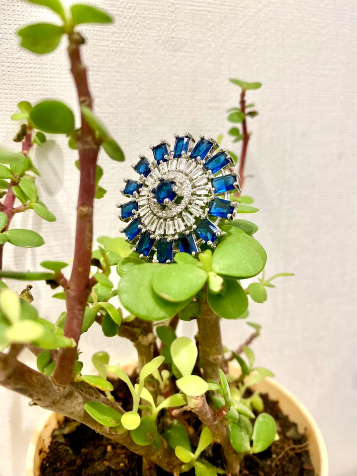 Rajeshwari Rose Cocktail Ring