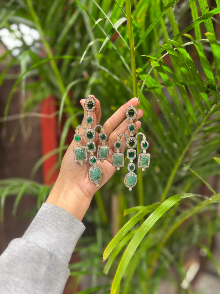 Meher Tree Chandelier Earrings