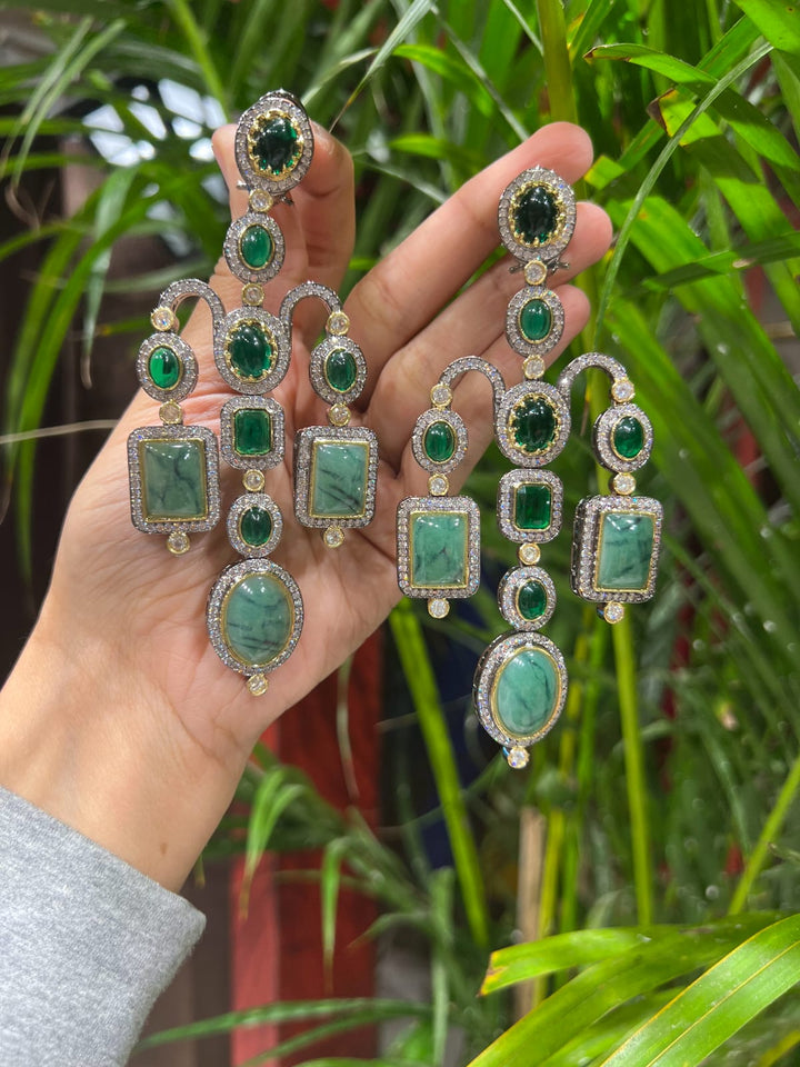 Meher Tree Chandelier Earrings
