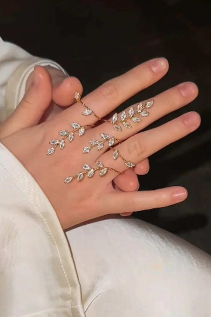 Isabella climber diamond ring