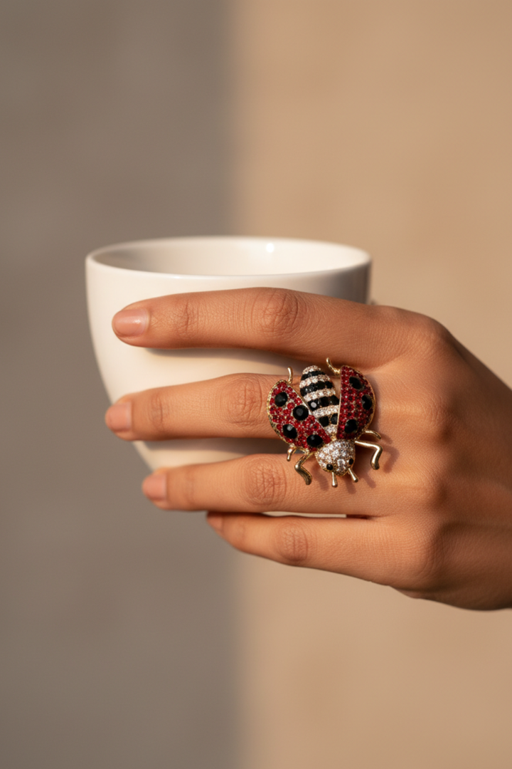 Scarlet Adjustable ring