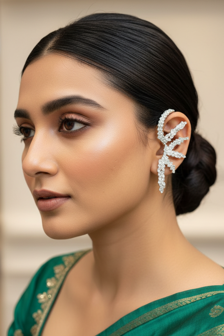 Cocktail Diamond EarCuff Earring