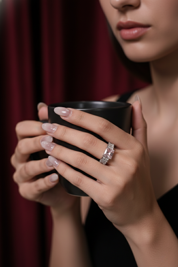 Flamingo Mahamaya Solitaire Ring