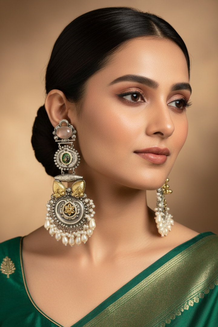 Mayura Chandelier Earrings