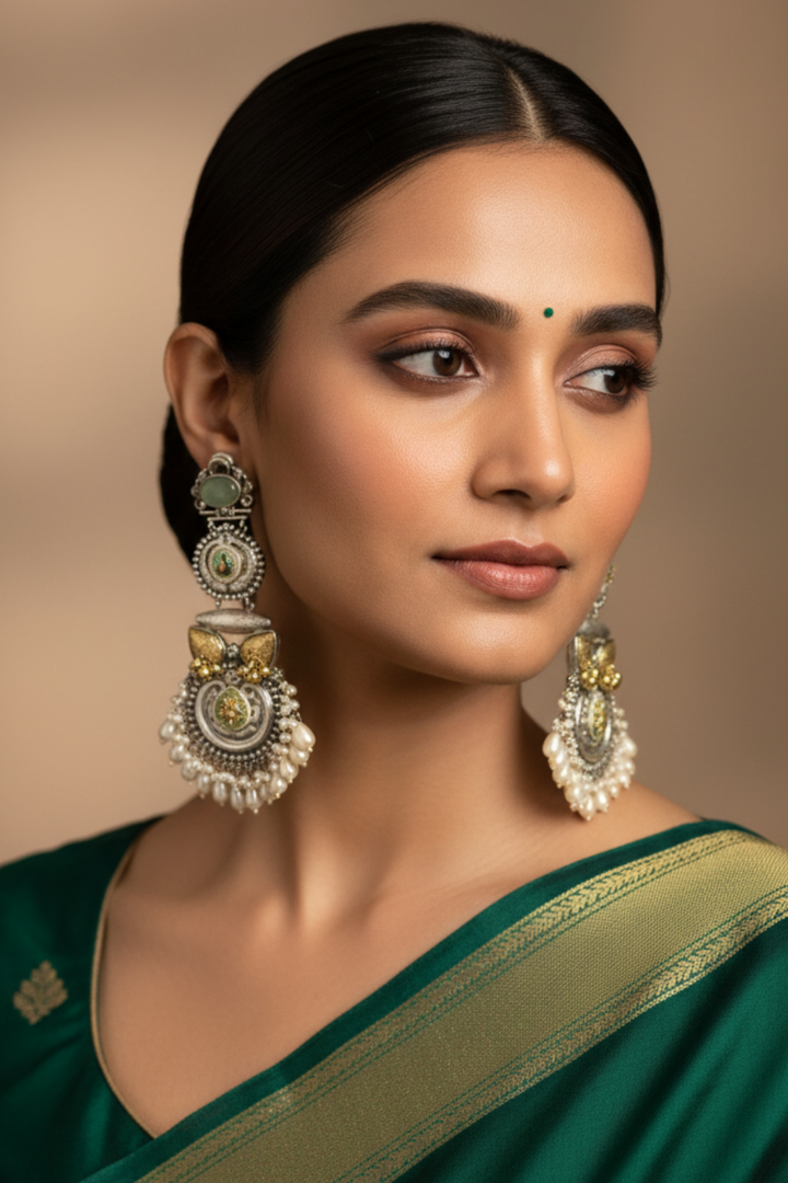 Mayura Chandelier Earrings
