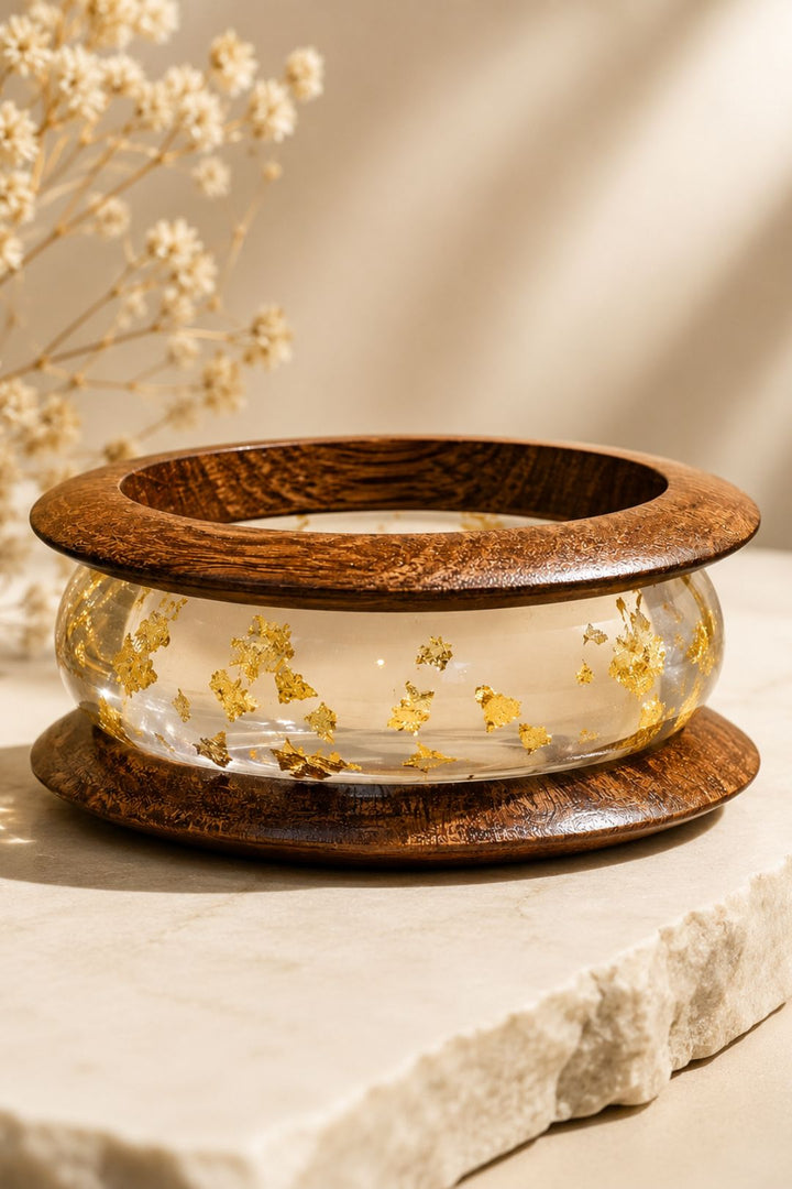 Amrit Wooden Stack Bangles
