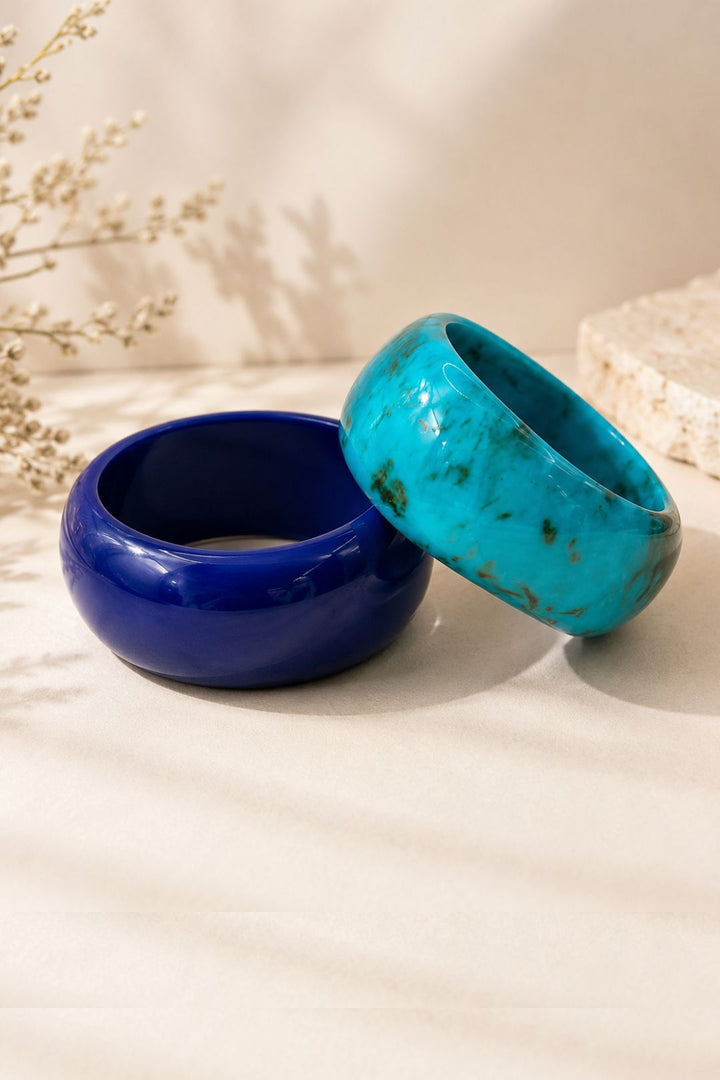 Neelam Turquoise Duo Bangles