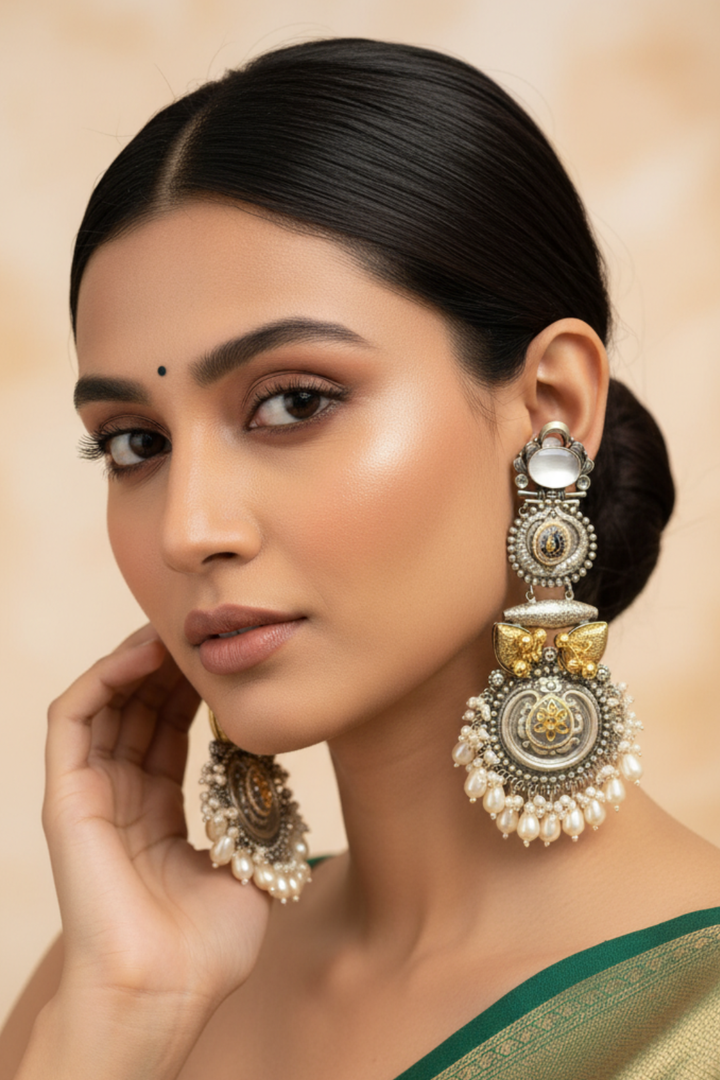 Mayura Chandelier Earrings