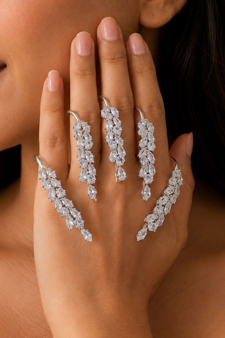 Claw Diamond Adjustable Ring