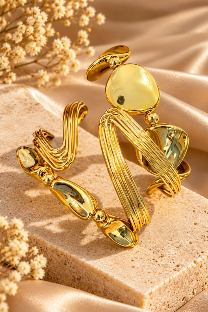 Elysian Golden Stack Bracelet
