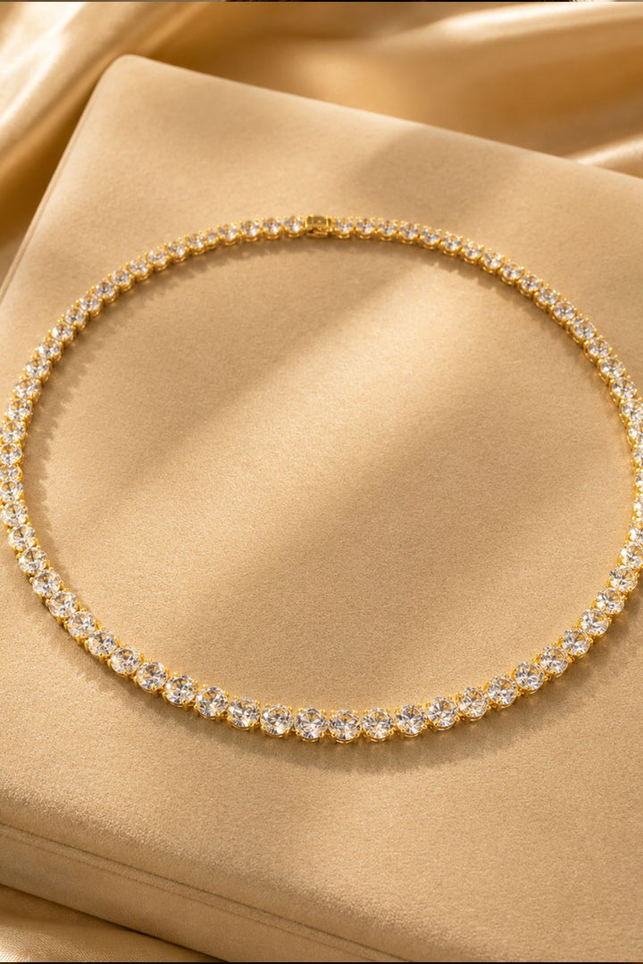 Tashima Diamond Cocktail Chokar Necklace