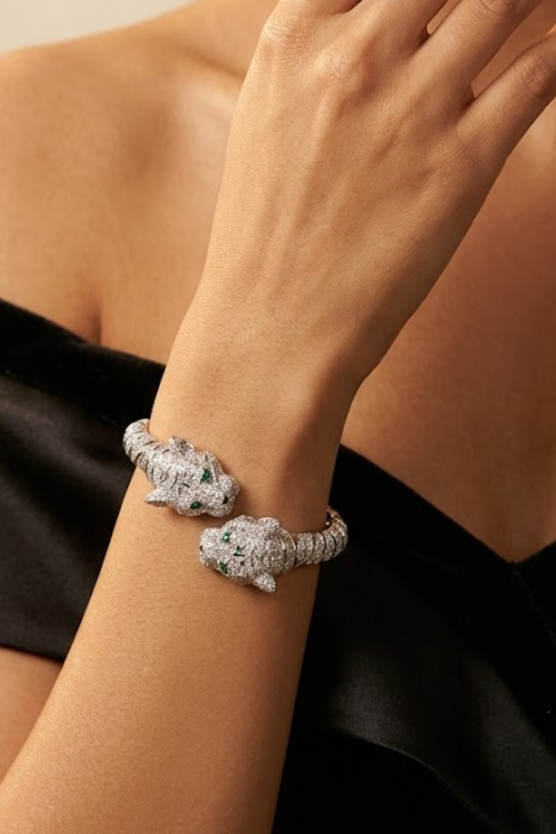 Rann Pather CZ Diamond Silver Bracelet