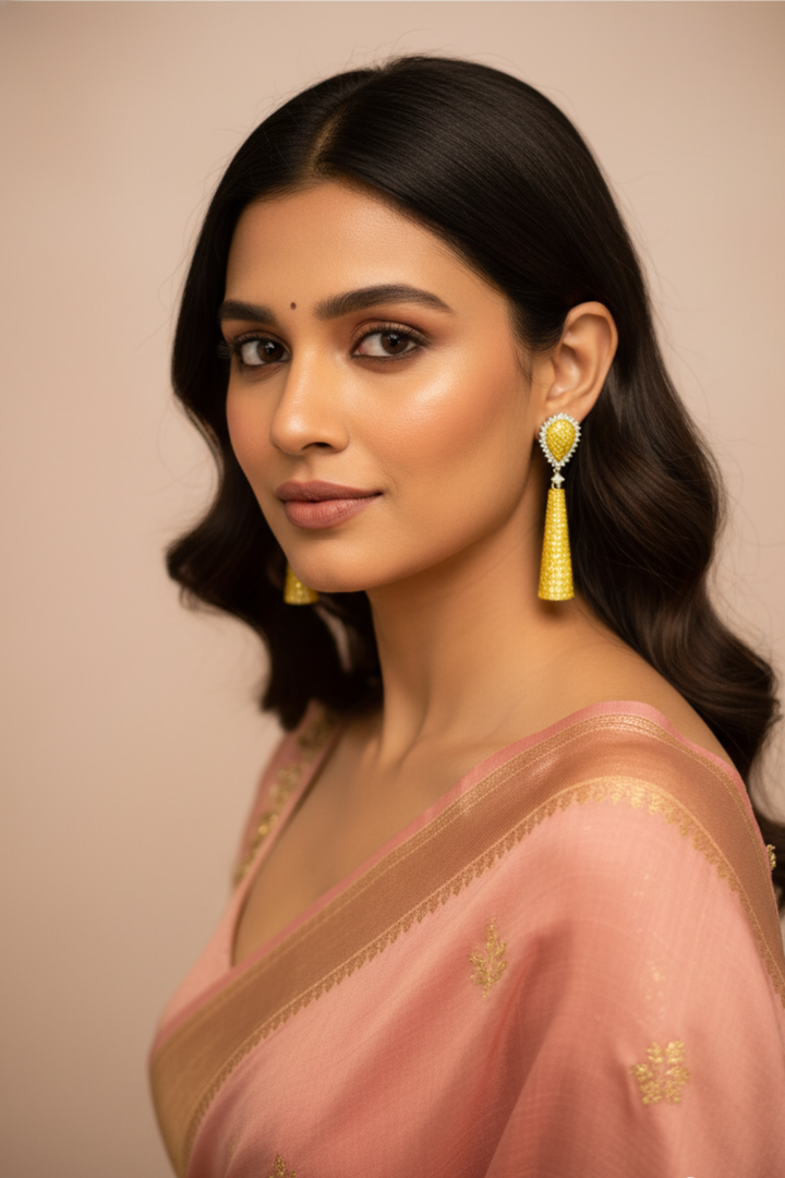 Pretty Teardrop Long Dangler Earrings