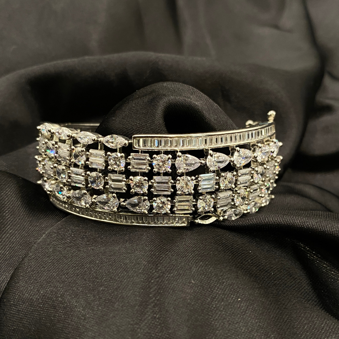 Terra Diamond Cocktail Cuff Bracelet