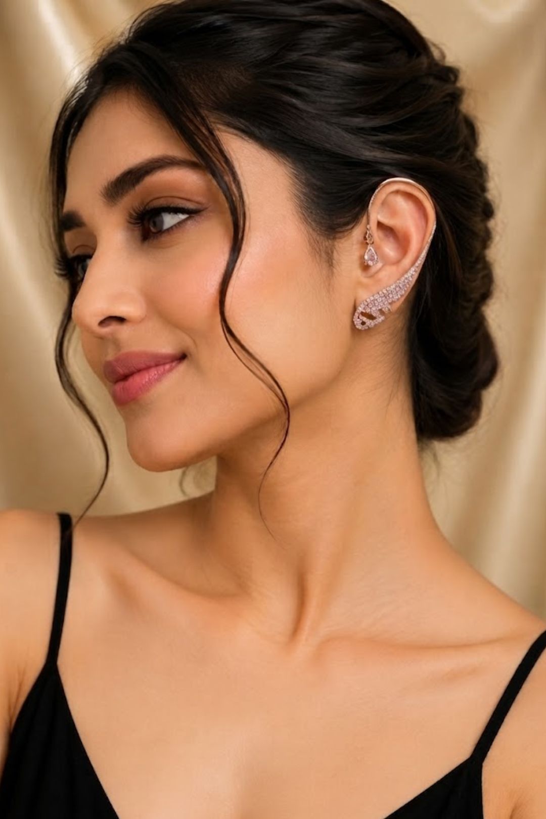 Norway Light Diamond Ear Cuffs Earrings