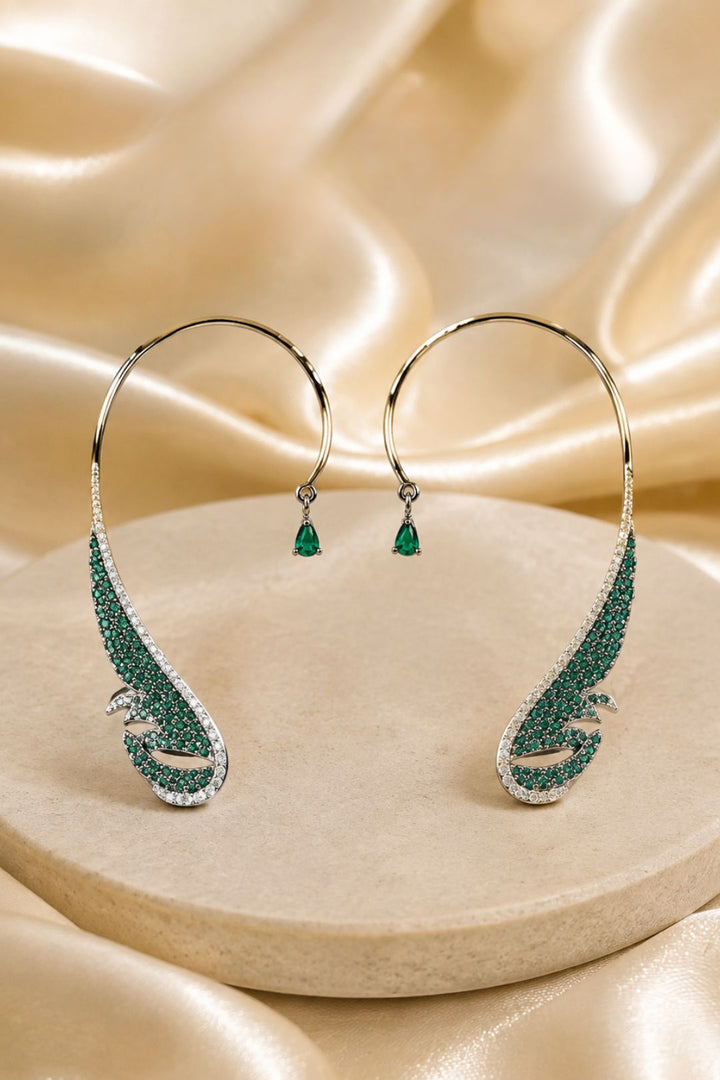 Norway Light Diamond Ear Cuffs Earrings