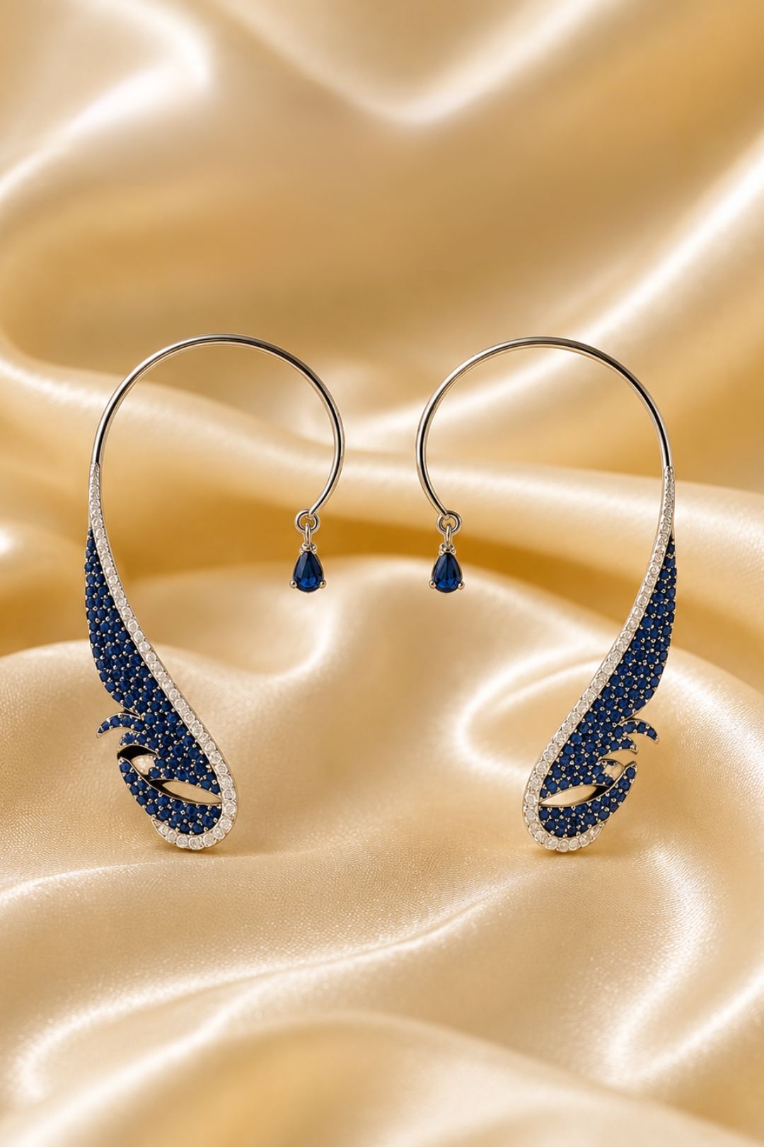 Norway Light Diamond Ear Cuffs Earrings