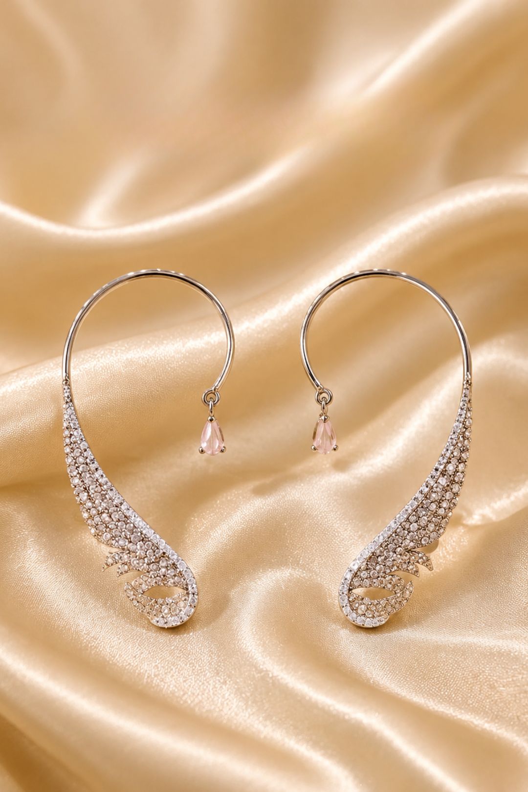 Norway Light Diamond Ear Cuffs Earrings