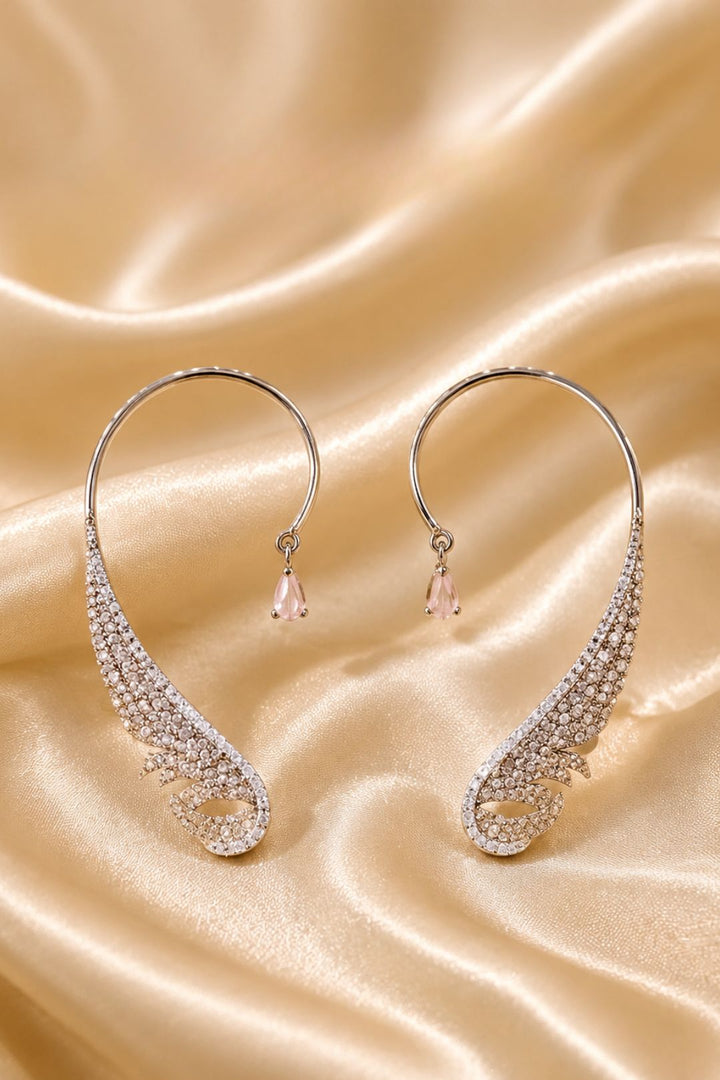Norway Light Diamond Ear Cuffs Earrings
