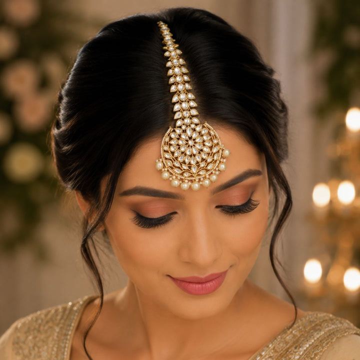Mithila Royal Bridal Iconic Polki Maangtikka