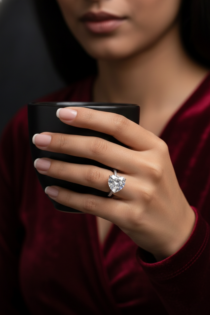 Valentine's Small Heart Love Ring
