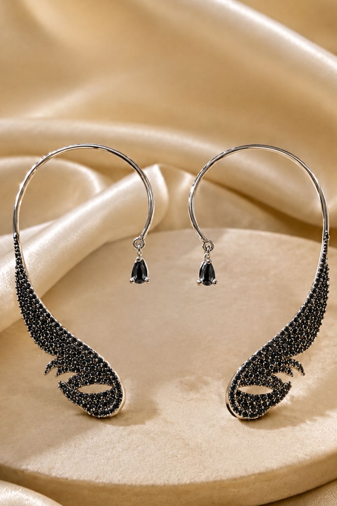 Norway Light Diamond Ear Cuffs Earrings