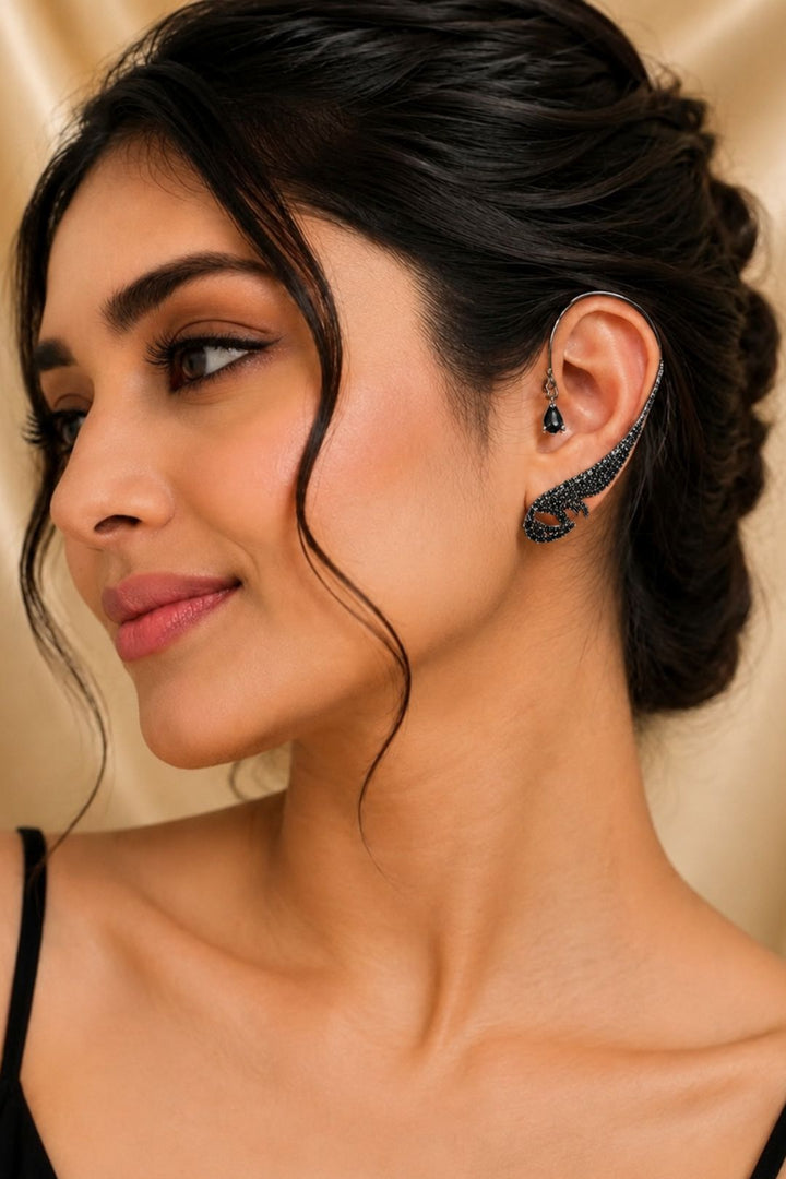 Norway Light Diamond Ear Cuffs Earrings