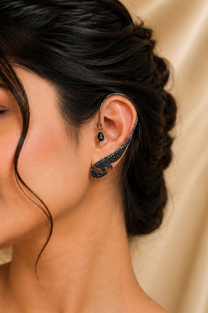 Norway Light Diamond Ear Cuffs Earrings
