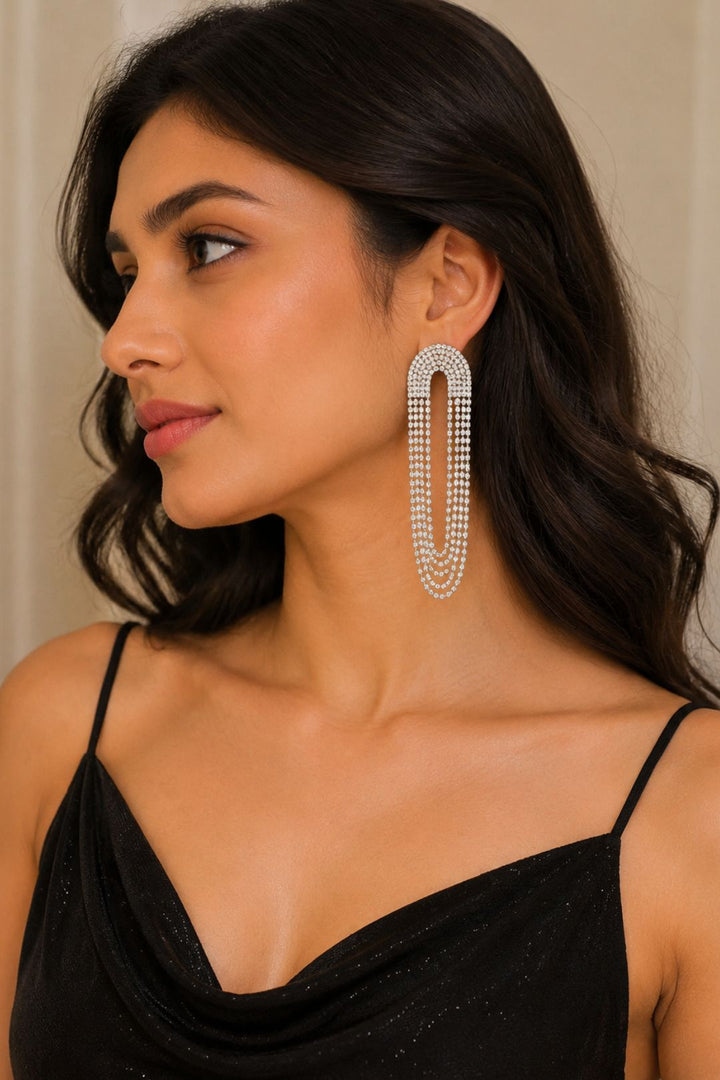 Mexican Diamond Twilight Dangler Earrings