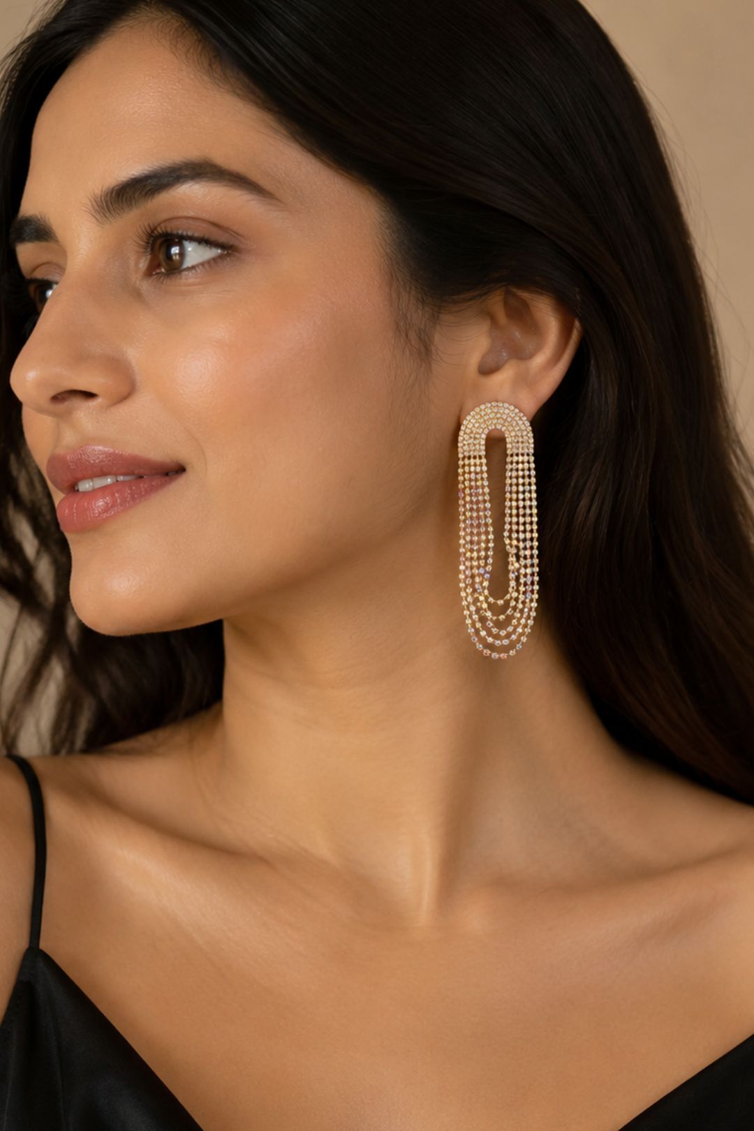 Mexican Diamond Twilight Dangler Earrings