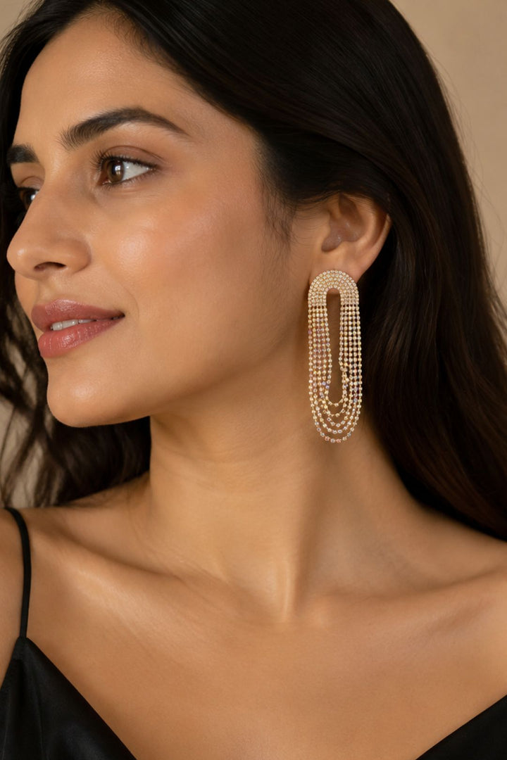 Mexican Diamond Twilight Dangler Earrings