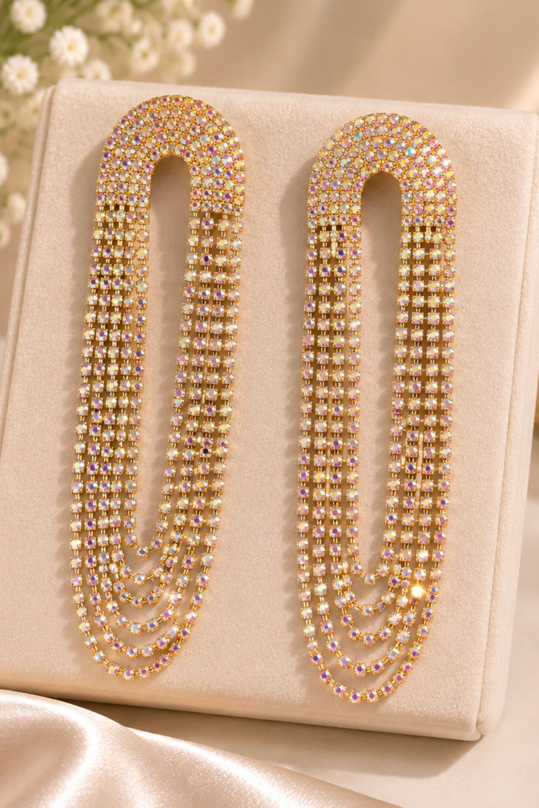 Mexican Diamond Twilight Dangler Earrings