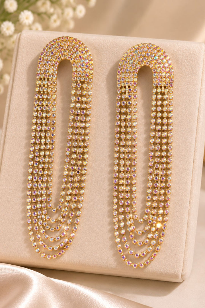 Mexican Diamond Twilight Dangler Earrings