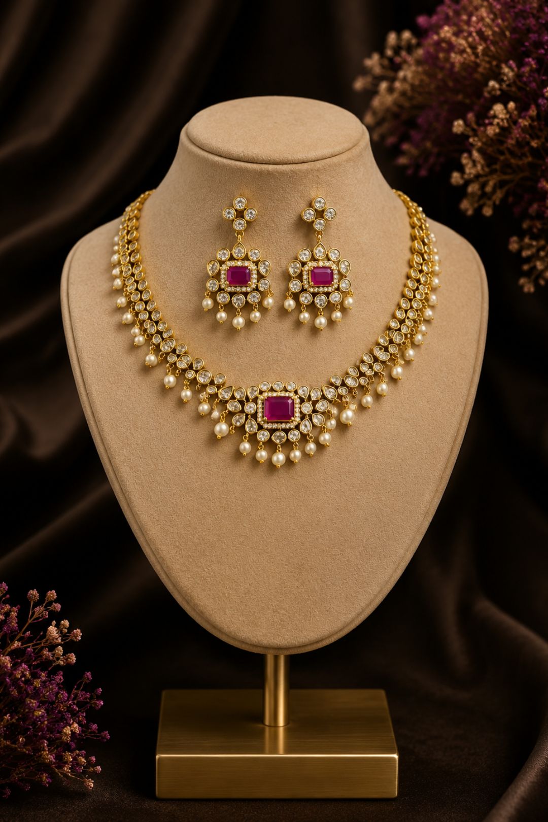 Zariya Royal Minimalist Pearl Necklace