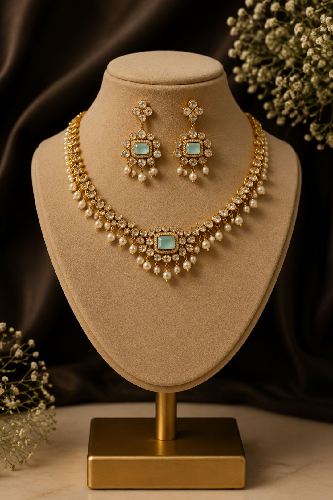 Zariya Royal Minimalist Pearl Necklace